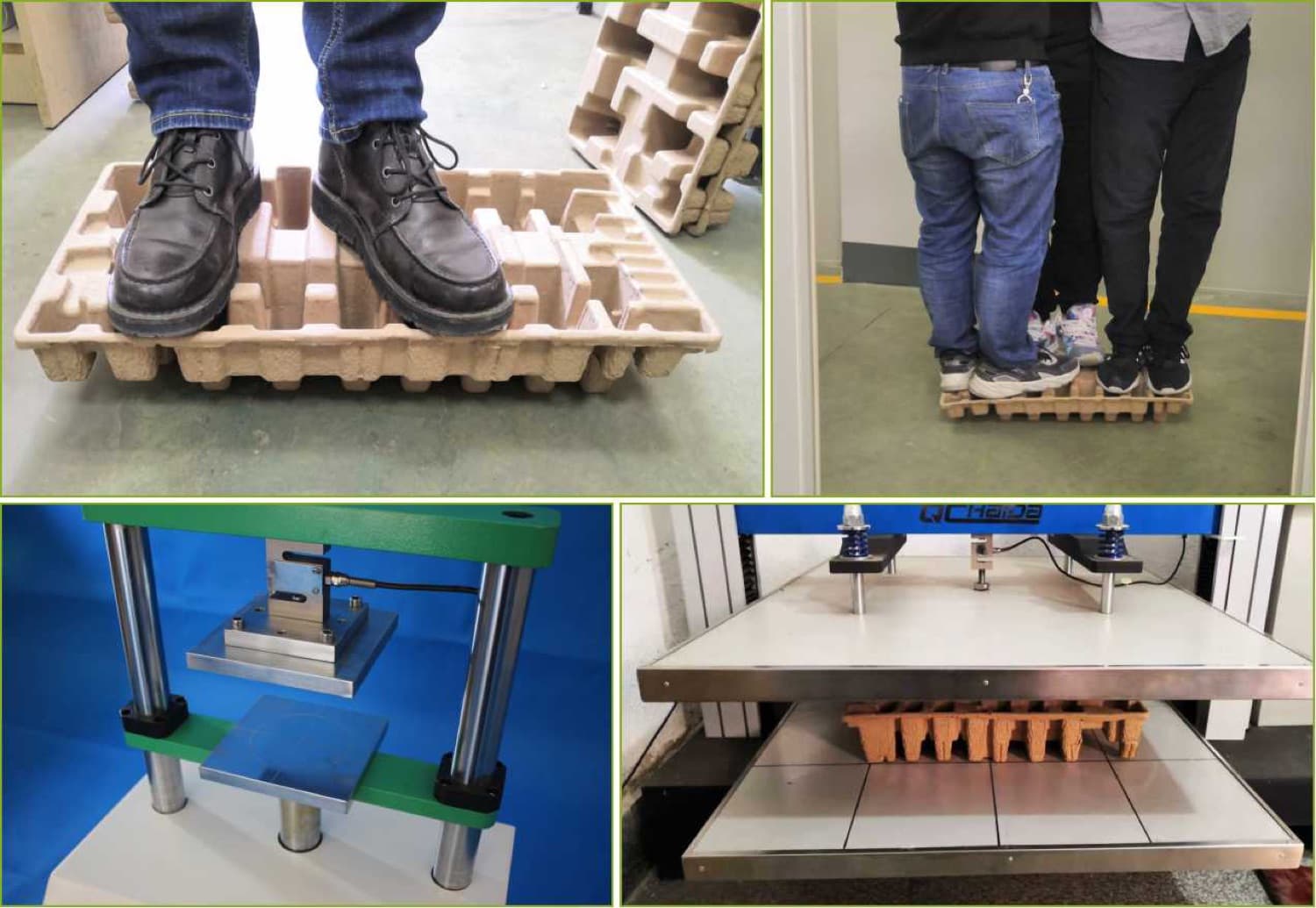 Compression & drop testing